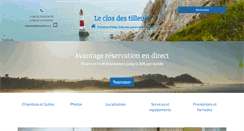 Desktop Screenshot of gite-chambredhotes-relaxationalamer.com